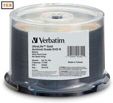 50-Pak Verbatim UltraLife™ GOLD Archival Grade 16X DVD-R's  Verbatim 95355 picture