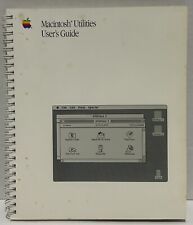 Vintage Macintosh Utilities Owner’s Guide 1988 Macintosh Collector Apple 🍎 picture
