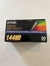 TDK MF-2HD Double-Sided High Density 1.4 MB 3.5