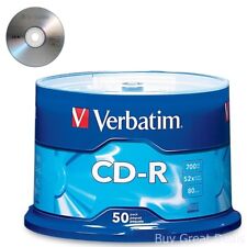50 Pack Music CD-R Discs Media for Audio MP3 Data Recordable Spindle Blank picture