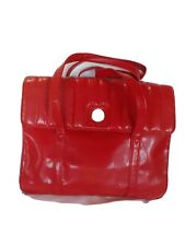 Buxton Faux Leather Bright Red Laptop Shoulder/Messenger Bag picture