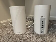 TP-Link Deco BE95 Quad-Band BE33000 Wi-Fi 7 Router Mesh System - White (2-Pack) picture