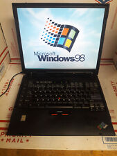 IBM ThinkPad A31 Win98SE w/USB Support 512MB RAM Vintage Gaming DVD-ROM #595A picture