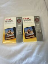 New Lot Of 2 Kodak Premium Photo Paper 100 4