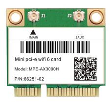 AX3000 Dual Band WiFi 6 MPE-AX3000H 802.11AX Bluetooth 5.2 Mini PCI-E WiFi Card picture