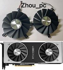 GPU Replacement Cooling Cooler Fan For Nvidia RTX 2080 2080ti Founders Edition picture
