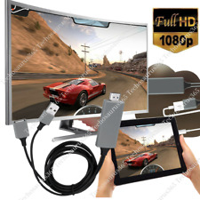 USB HDMI Mirroring Cable Phone To Digital TV HDTV AV Adapter For iPhone Android picture