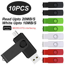 Wholesale 1GB Micro USB Flash Drives Bulk 10 Pack Memory Stick Storage lot picture