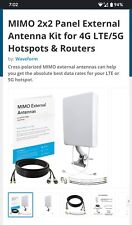WAVEFORM MIMO 2x2 Panel External Antenna for 4G LTE/5G Hotspots & Routers picture