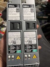Lot of 2 Dell PowerEdge R420 550W EPP Switching Power Supply 0X185V D550E-S1 picture