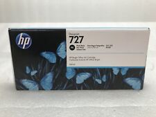 Genuine OEM HP 727 300-ml Photo Black DesignJet Ink Cartridge F9J79A Exp: 12/23 picture