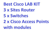 BEST Cisco CCENT, CCNA & CCNP LAB KIT IOS 15 3 SITE Routers 5 switches 2 APs  picture