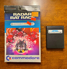 Commodore 64 C64 Radar Rat Race Cartridge with Original Box C-64605 picture