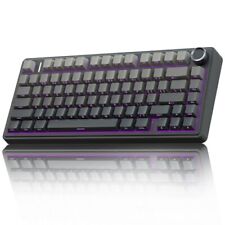 F75 Wireless Mechanical Keyboard,75% Gasket Hot Swappable Custom F75-Black picture