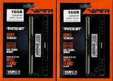 4 x 8GB (32GB) Viper DDR Desktop Memory PC3-15000 1866MHz New Opened Box Unused picture