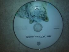 Apple Mac OS X Snow Leopard 10.6 Operating System Disc CD ONLY 10.6.3 OSX picture
