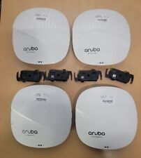 Lot of four (4) Aruba AP-315 802.11n Dual Band Access Points w/brackets picture