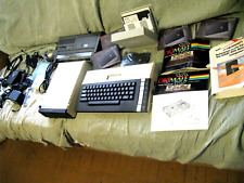 Vintage Lot of Atari 800XL Computer 1050 Floppy Disk Drive Printer & accessories picture