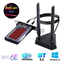 FV-AXE3000RGB WiFi 6E Intel AX210 Tri-Band BT5.2 Desktop WiFi Adapter for Gaming picture