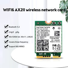 Dual Band AX210 Intel Wi-Fi 6E AX210NGW AX3000Mbps M.2 Wifi Bluetooth 5.2 Card picture