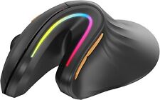 Ergonomic Mouse Wireless, EM11 Bluetooth Vertical Ergo Mouse, Rechargeable, 2... picture
