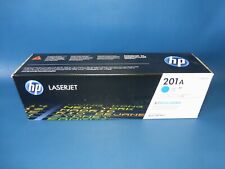 NEW Sealed Genuine HP 201A Cyan Toner Print Cartridge Laserjet picture
