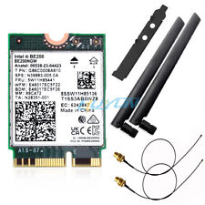 WiFi 7 Intel BE200NGW M.2 NGFF WiFi Card Tri Band 802.11be BT5.4 Network Adapter picture