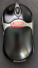 Fellowes Microban Black 5 Button Optical Mouse w/ Scroll Wheel USB Wired  98913 picture