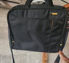 Targus Safeport 17.3 inch Protection System Black Laptop Messenger Bag Case Good picture