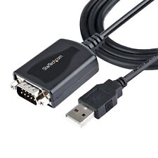 StarTech.com 3ft (1m) USB to Serial Cable with COM Port Retention, DB9 Male RS23 picture