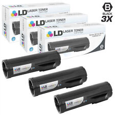 LD Compatible Xerox 106R02731 3PK Extra High Yield Black Laser Toner Cartridges picture