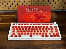 EPOMAKER x Aula F75, Hand Lubed Akko Radiant Red Switches, 75% Gaming Keyboard picture