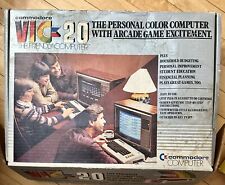 Commodore VIC-20 Personal Computer Manual Cords Dust Cover & Original Box MIB picture