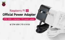 Raspberry Pi 5 SC1158 Power Adapter Official Original 27W Power Adapter - Black picture