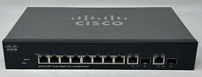 Cisco SG300-10PP-K9 V03 10-Port Gigabit PoE+ Managed Ethernet Switch SG300-10PP  picture