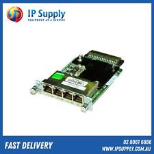 Cisco EHWIC-4ESG 4 Port High Speed WAN PoE Interface Card 6MthWty TaxInv picture