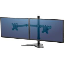 Fellowes Professional Series Free-standing Dual Horizontal Monitor Arm Up to 27