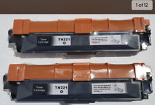Ezink TN221 Black 2-Pack Premium Toner Cartridge Easy ink Easy print New Sealed  picture