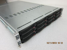 Supermicro 6026TT-HTRF 4 Nodes 2U Server - 8x L5520 96GB No HDD 2x 1200W Rails picture