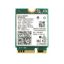 Intel WiFi 7 BE200 BE200NGW NGFF M.2 Wifi Card Tri-band PC wifi Bluetooth 5.4 picture