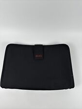 Tumi Black Nylon Padded Laptop Sleeve. 14