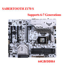FOR ASUS SABERTOOTH Z170 S Motherboard Tested 100% ok Supports 6-7 Generations picture