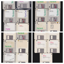 Apple Macintosh Vintage Floppy Disk Lot Hypercard Startup & More (23) [Untested] picture
