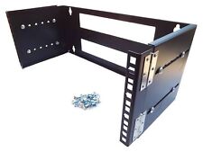CNAweb 4U 19-Inch Hinged Extendable Network Wall Mount Equipment Rack Bracket picture