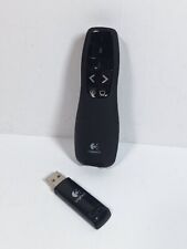 Logitech R400 Wireless Red Laser Presentation Remote Pointer USB Used Tested picture