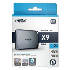 Crucial X9 Pro 2TB USB 3.2 Gen2 Type-C Portable SSD (1050MB/s), CT2000X9PROSSD9 picture