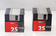 Diskettes Formatted IBM PL Media 1.44mb Two Packs 25 Each Total 50 New picture