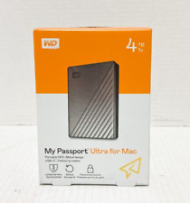 WD 4TB My Passport Ultra for Mac Portable External Hard Drive WDBPMV0040BSL New picture