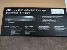 TP-LINK TL-SG3452 JetStream 48-Port Gigabit L2 Managed Switch w/ 4 SFP Slots NEW picture