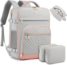 Travel Laptop Backpack for Women: 17 Inch 40L Carry on Business Laptop Bag TSA F picture
